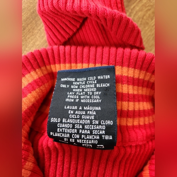 Vintage Ralph Lauren Polo Jeans Co Ribbed 1/4 Zip Sweater - Picture 4 of 9